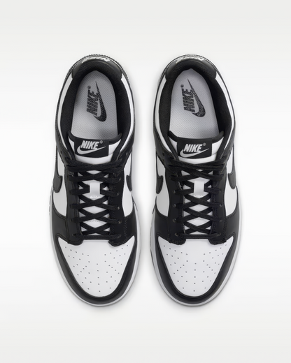 Unisex Nike Dunk Low "Panda" Sneakers 8.5W / 7M White/Black-White