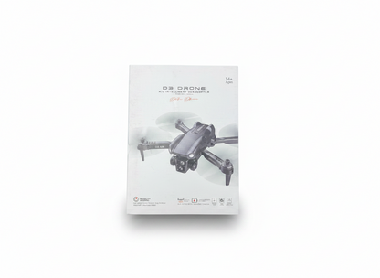 D3 RC Drone WIFI FPV 4K HD 3 Cameras Obstacle Avoidance Optical Flow Quadcopter