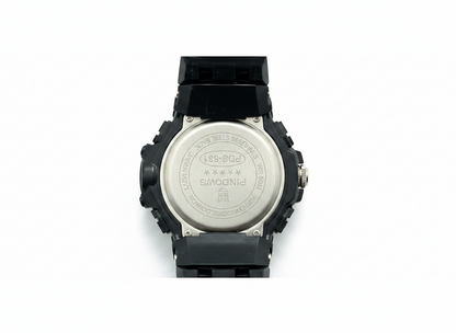 PINDOWS Men's Military Outdoor Sports Watch PDS-631-N2 Black Gold