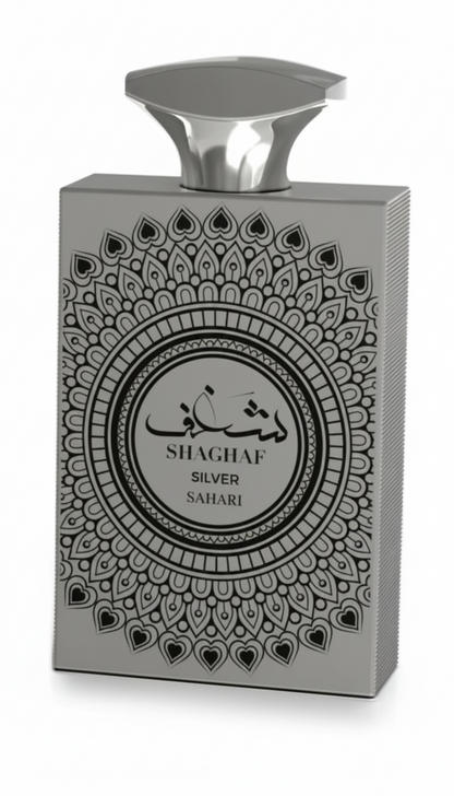 Sahari- Shaghaf Silver For Men Cologne 3.4oz