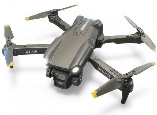D3 RC Drone WIFI FPV 4K HD 3 Cameras Obstacle Avoidance Optical Flow Quadcopter