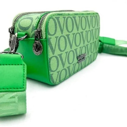 Valentino Orlandi Shoulder/Crossbody Handbag Purse Green