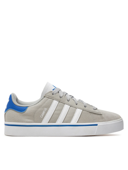 Kid's Adidas Campus Vulc J (IH8039) Grey Sneakers Size 5