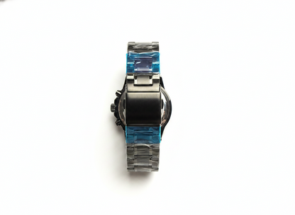 Men's Aknight 42mm Big Face Black Stainless Steel & Black