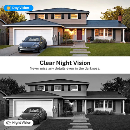Orbitell 1080p Wireless Wi-Fi Video Doorbell Camera with Two Way Audio, Night Vision, Cloud Storage, Smart AI Motion Detection