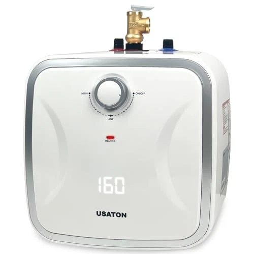 2.5 Gallon Hot Water Heater Electric - Compact Under Sink Instant Portable
